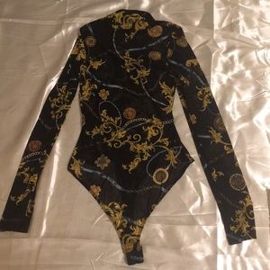 Mesh fashion nova bodysuit